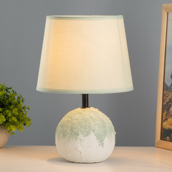 Изображение товара Прикроватная лампа Risalux Ларнака 9613413 (белый/голубой)