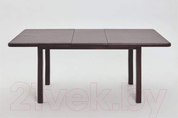 Изображение товара Обеденный стол Белдревизделие Бертран 160-200x80x75 дубовый (венге)