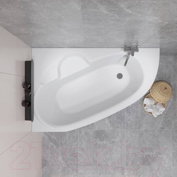 Изображение товара Ванна акриловая Lauter Valencia 150x100 / 2102150L (с ножками)