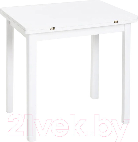 Изображение товара Обеденный стол Белдревизделие Вильфор 90x60-120x75 дубовый (белый)