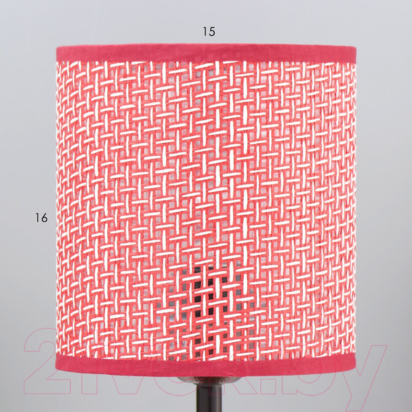 Изображение товара Прикроватная лампа Risalux Алькор 9604907 (черный/бордовый)