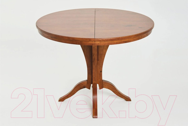 Изображение товара Обеденный стол Белдревизделие Кадрус 100-140x100x75 дубовый (орех)