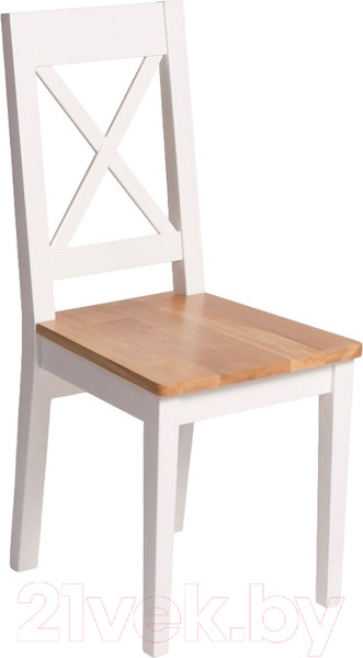 Изображение товара Стул Белдревизделие Моррель ДМ-10 49.5x41x94 дубовый (белый/Р 43)