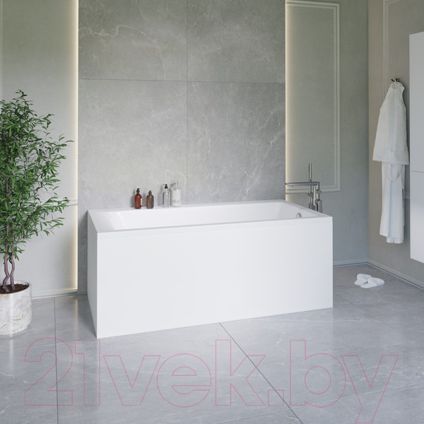 Изображение товара Ванна акриловая Lauter Seraphina 160x80 / 2112160R (с ножками)