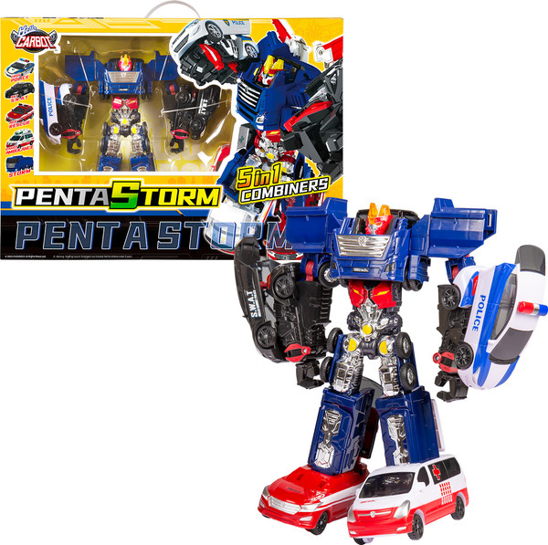 Изображение товара Робот-трансформер Hello Carbot Penta Storm S1 / 42888