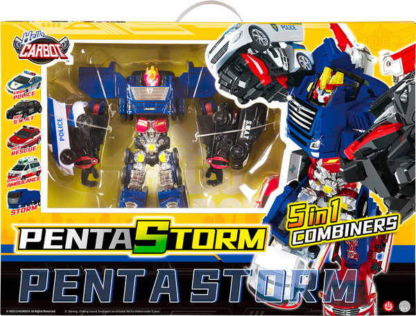 Изображение товара Робот-трансформер Hello Carbot Penta Storm S1 / 42888