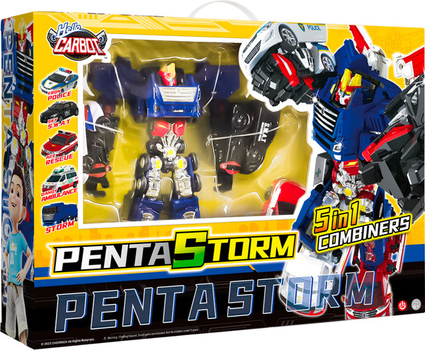 Изображение товара Робот-трансформер Hello Carbot Penta Storm S1 / 42888