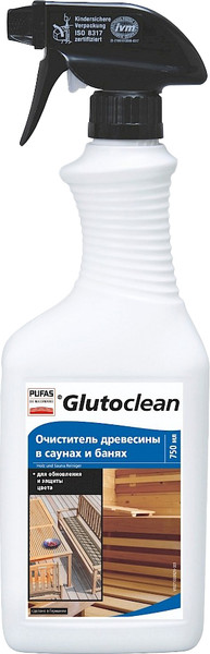 Изображение товара Средство для очистки древесины Pufas Glutoclean Для сауны и бани (750мл)
