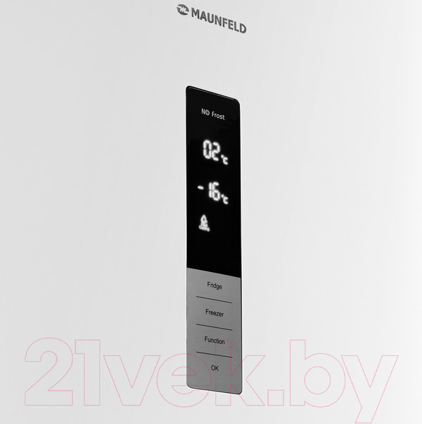 Изображение товара Холодильник с морозильником Maunfeld MFF200NFW10 Inverter