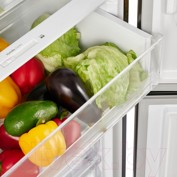 Изображение товара Холодильник с морозильником Maunfeld MFF200NFSB10 Inverter