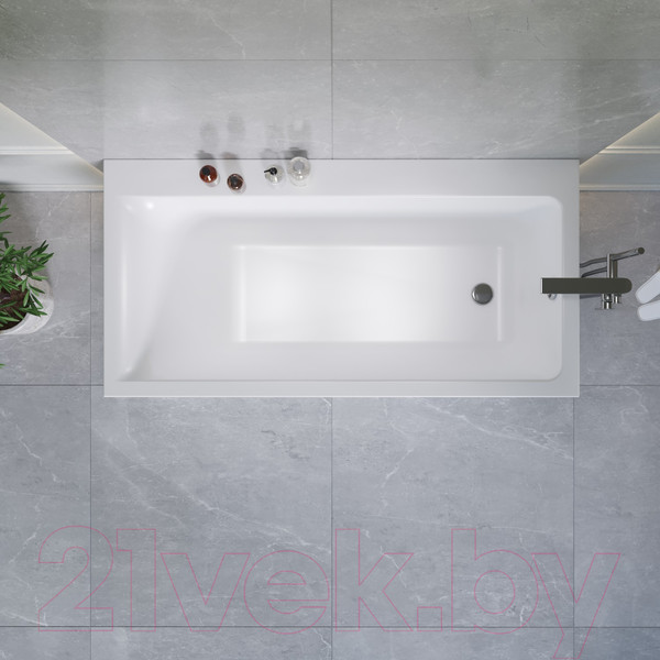 Изображение товара Ванна акриловая Lauter Seraphina 170x80 / 2112170R (с ножками)