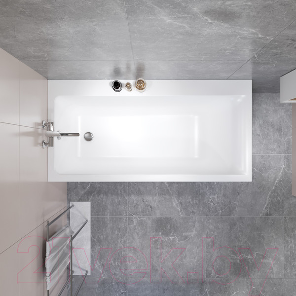 Изображение товара Ванна акриловая Lauter Seraphina 170x80 / 2112170L (с ножками)