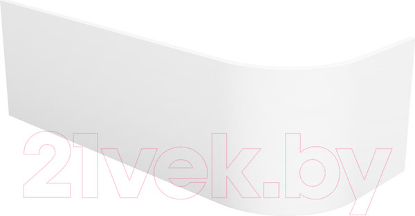 Изображение товара Ванна акриловая Lauter Monaco 170x72.5 / 2113170L (с ножками и лицевым экраном)