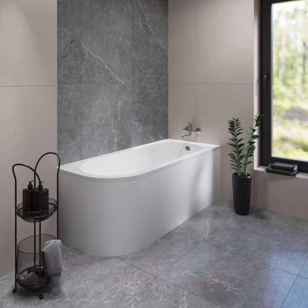 Изображение товара Ванна акриловая Lauter Monaco 170x72.5 / 2113170R (с ножками)