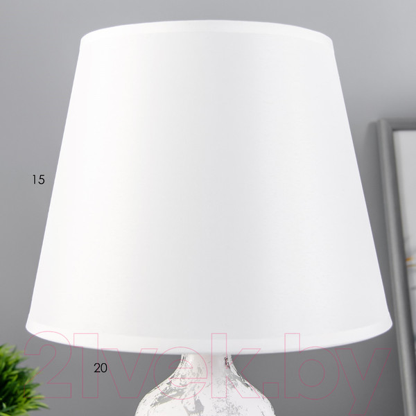 Изображение товара Прикроватная лампа Risalux Пани 9607870 (серебро)