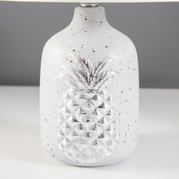 Изображение товара Прикроватная лампа Risalux Ананас 9607872 (серый/серебро)