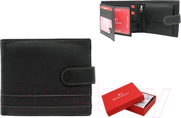 Изображение товара Портмоне Cedar Rovicky / N992L-NDM-2864 (черный)