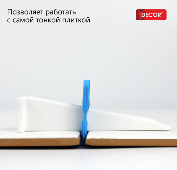 Изображение товара Клинья для выравнивания плитки Decor Pro / 759-0080 (80шт)
