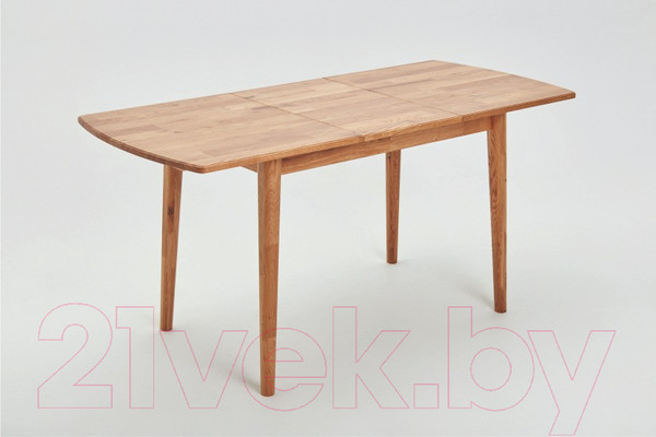 Изображение товара Обеденный стол Белдревизделие Монте Кристо 160-200x80x75 дубовый (Р 43)
