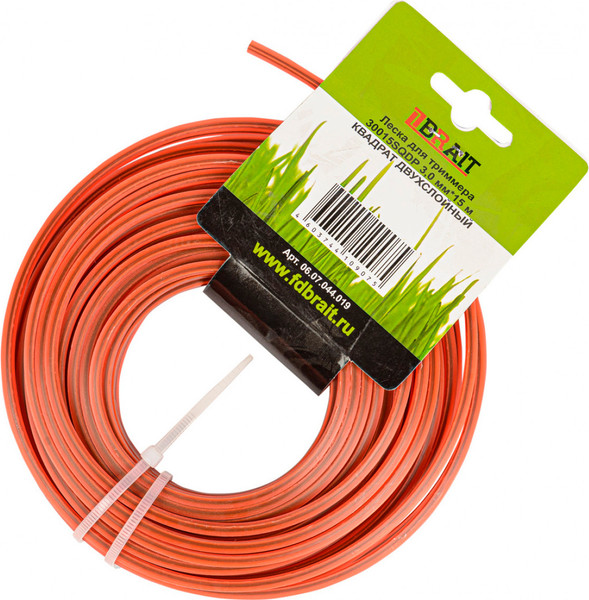 Изображение товара Леска для триммера Brait BR 3.0x15 / 30015 SQDP