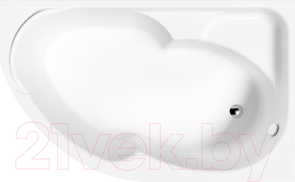 Изображение товара Ванна акриловая Lauter Geneva 170x105 / 2103170R (с ножками)