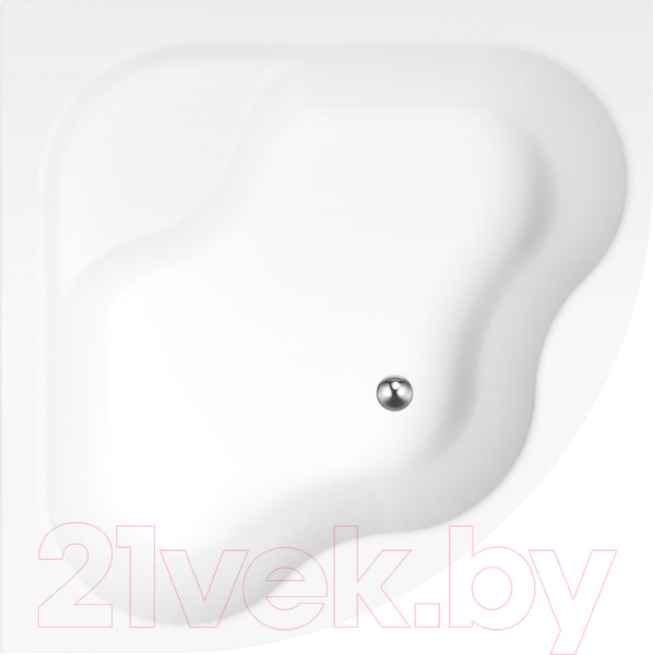 Изображение товара Ванна акриловая Lauter Majestica 150x150 / 21040150 (с ножками и лицевым экраном)