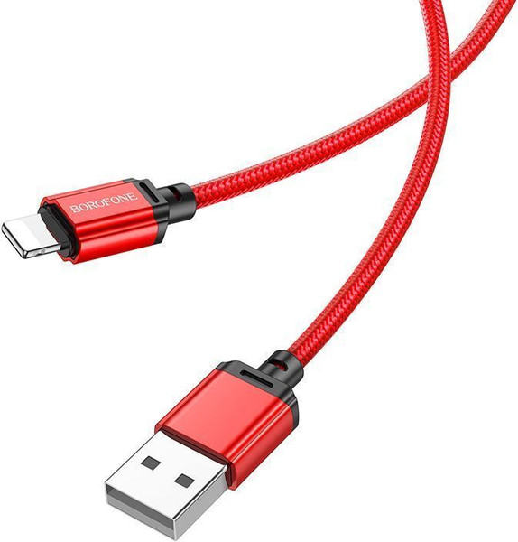Изображение товара Кабель Borofone BX87 Lightning (1м, красный)