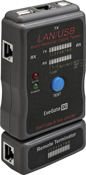 Изображение товара Кабельный тестер ExeGate EX-T5448 / EX293160RUS