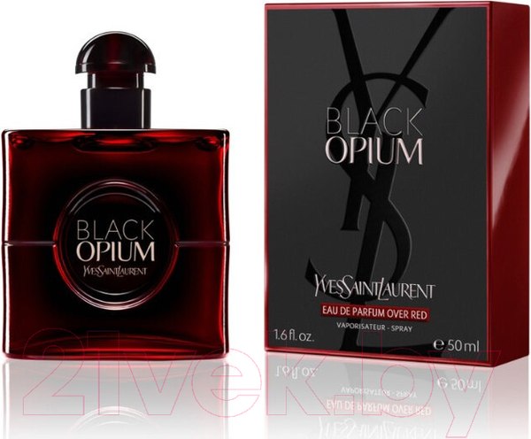 Изображение товара Парфюмерная вода Yves Saint Laurent Black Opium Over Red (50мл)