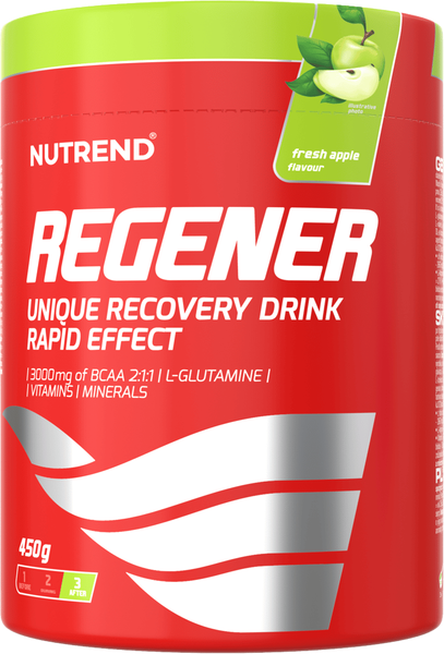 Изображение товара Комплексные аминокислоты Nutrend Regener (450г, свежее яблоко)