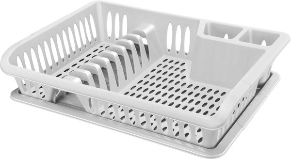 Изображение товара Сушилка для посуды Эльфпласт Rondo ЕР386 (серый)