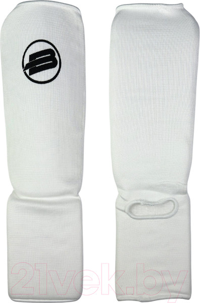 Изображение товара Защита голень-стопа для единоборств BoyBo BF244N (XL, белый)