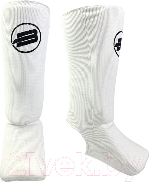 Изображение товара Защита голень-стопа для единоборств BoyBo BF244N (XS, белый)
