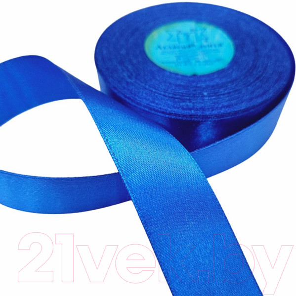 Изображение товара Лента декоративная Фирма Гамма 25мм (1") 33м №040  (синий)