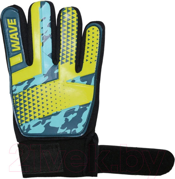 Изображение товара Перчатки вратарские Ingame Wave INFB-907 (р.4, желтый/голубой)