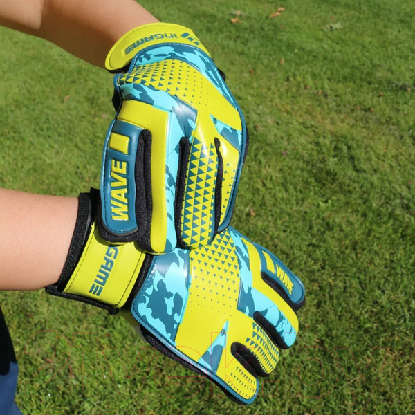 Изображение товара Перчатки вратарские Ingame Wave INFB-907 (р.4, желтый/голубой)