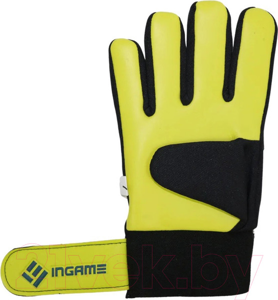 Изображение товара Перчатки вратарские Ingame Wave INFB-907 (р.6, желтый/голубой)