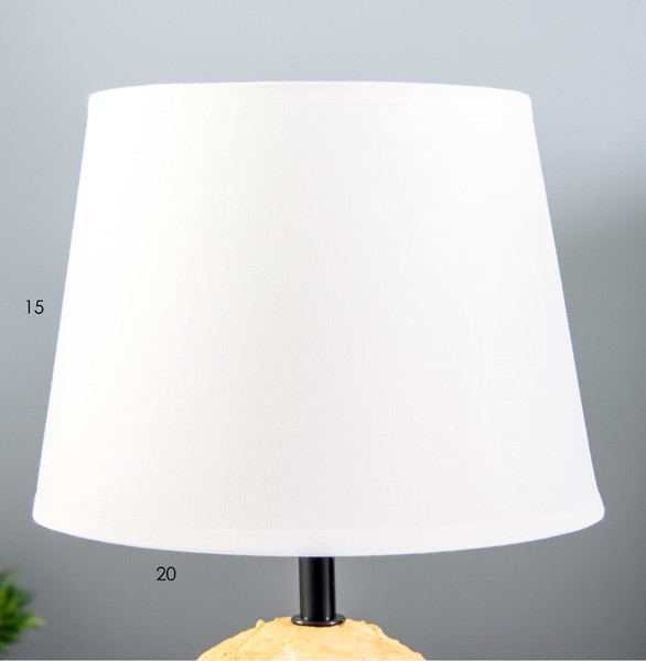 Изображение товара Прикроватная лампа Risalux Ларнака 9613412 (белый/оранжевый)