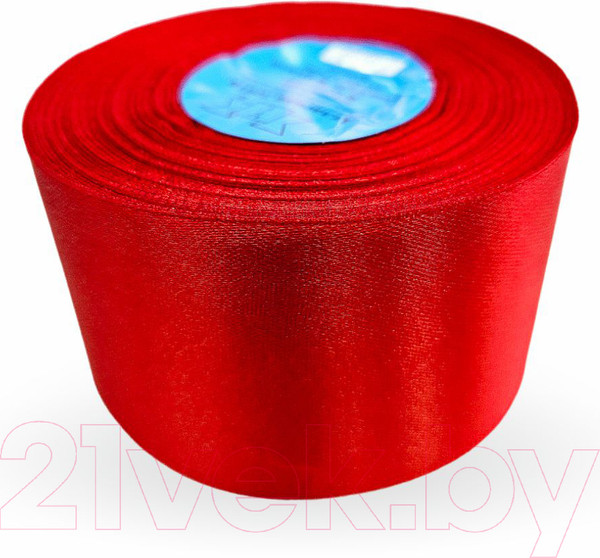 Изображение товара Лента декоративная Фирма Гамма 50мм (2") 33м №026 (красный)