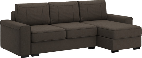 Изображение товара Диван угловой Bravo Мебель Леон Стандарт 9 вариант (корица)