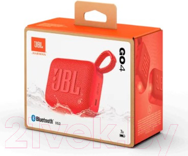 Изображение товара Портативная колонка JBL Go 4 (красный)