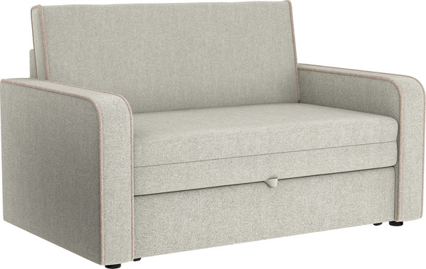 Изображение товара Диван Bravo Мебель Марлин 1200 Стандарт 7 вариант (серебряный/льняной)