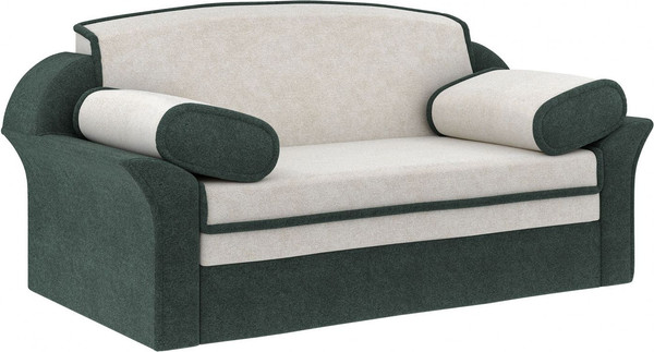 Изображение товара Диван Bravo Мебель Рик 1200 Стандарт 7 вариант (морской/сливочный)