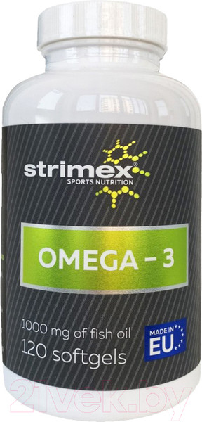 Изображение товара Жирные кислоты Strimex Омега-3 (120 капсул)