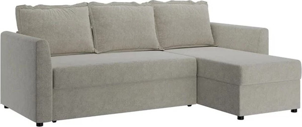 Изображение товара Диван угловой Bravo Мебель Сидней Стандарт 5 вариант (перламутровый)