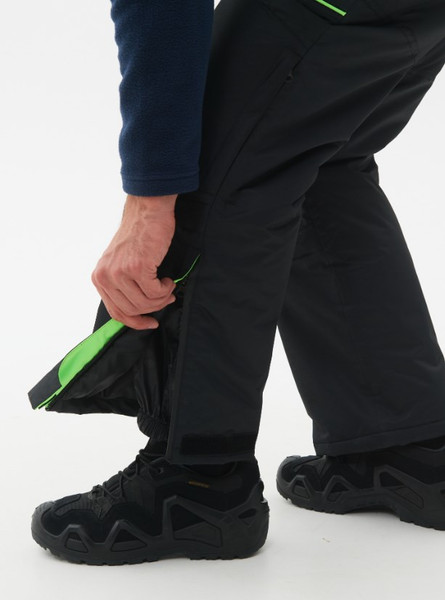 Изображение товара Костюм для охоты и рыбалки Huntsman Elbrus -35°C (р.44-46/182-188, черный/лайм )