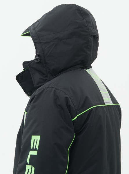 Изображение товара Костюм для охоты и рыбалки Huntsman Elbrus -35°C (р.52-54/182-188, черный/лайм)