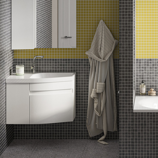 Изображение товара Тумба под умывальник Belux Токио НП 80-01 (1, белый глянцевый)