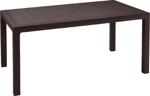 Изображение товара Стол пластиковый Keter Melody / 255812 (коричневый)