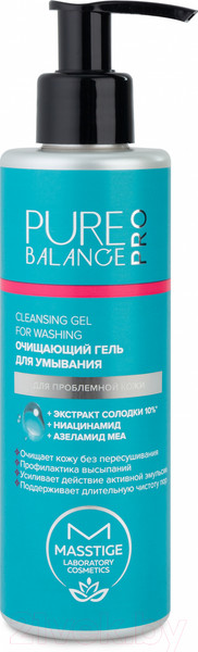 Изображение товара Гель для умывания Masstige Pure Balance Pro (200мл)
